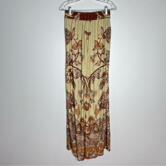 Brahmaki Terra Di Siena Wide Leg Reversible  Pants Sz S - Picture 6 of 8